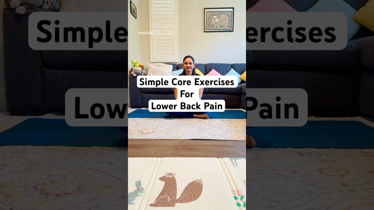 Lower Back Pain? Try These Core Stability Exercises