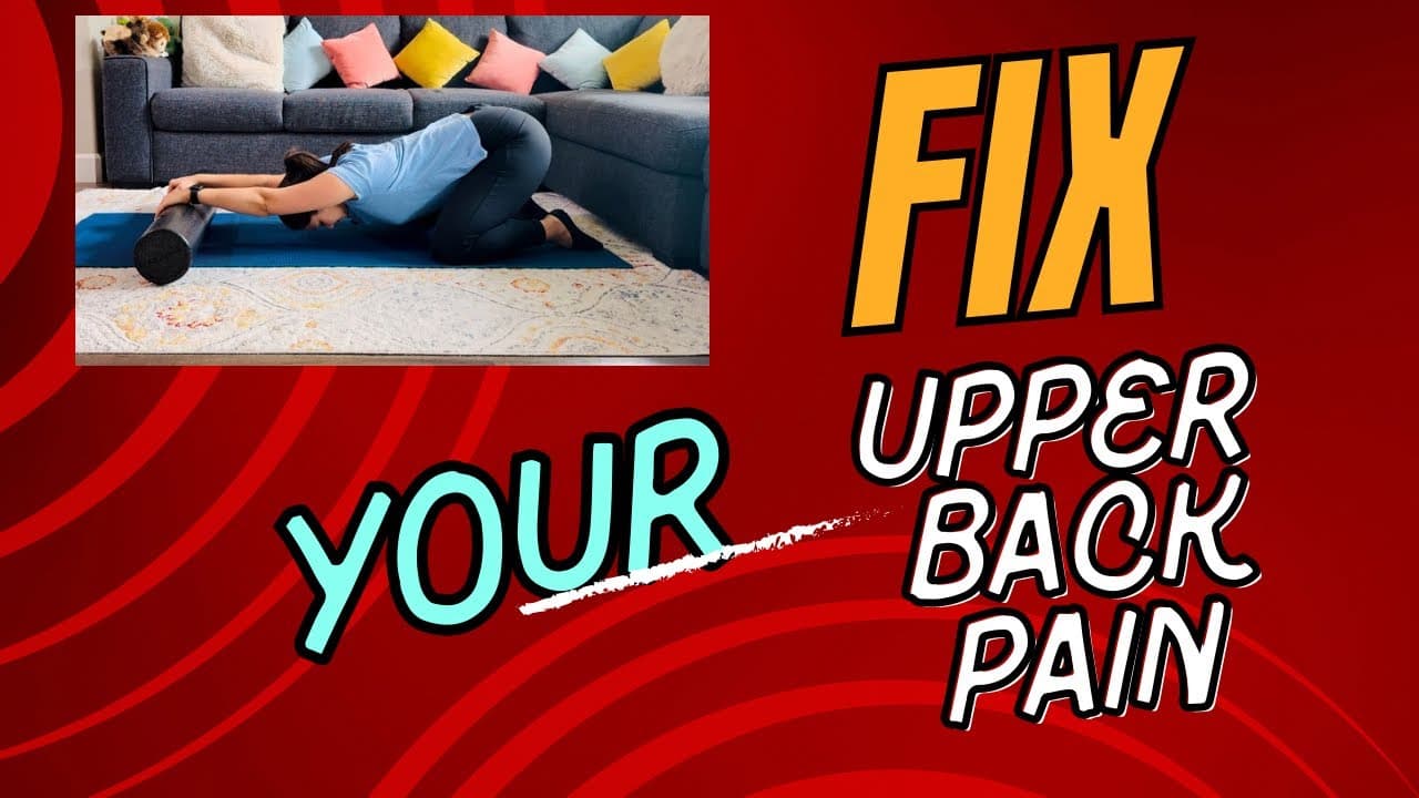 Fix Your Upper Back Pain: Simple Exercises for Fast Relief! | Rehab With Shaina