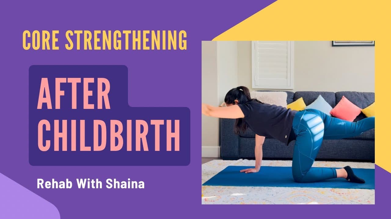 Postpartum Fitness: Core Exercises for a Stronger You| Workout With Me