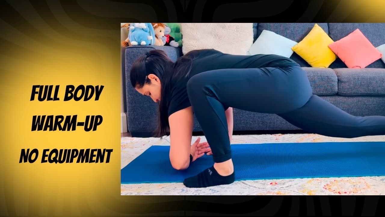 Quick & Easy No-Equipment Warm-Up | Get Ready to Move| Workout With Me