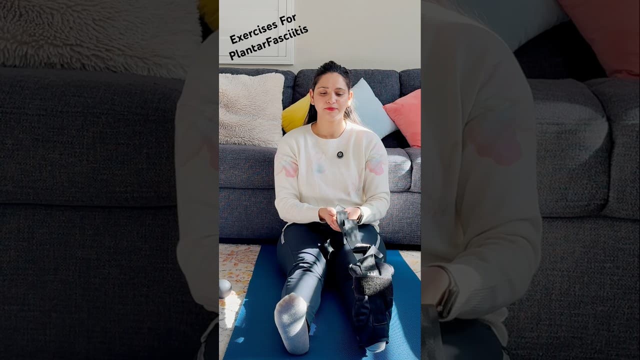 Plantar Fasciitis Relief at Home | Easy Exercises That Work