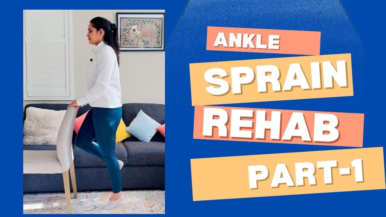 Ankle Sprain Rehabilitation with These 4 Must-Try Exercises (Part1)