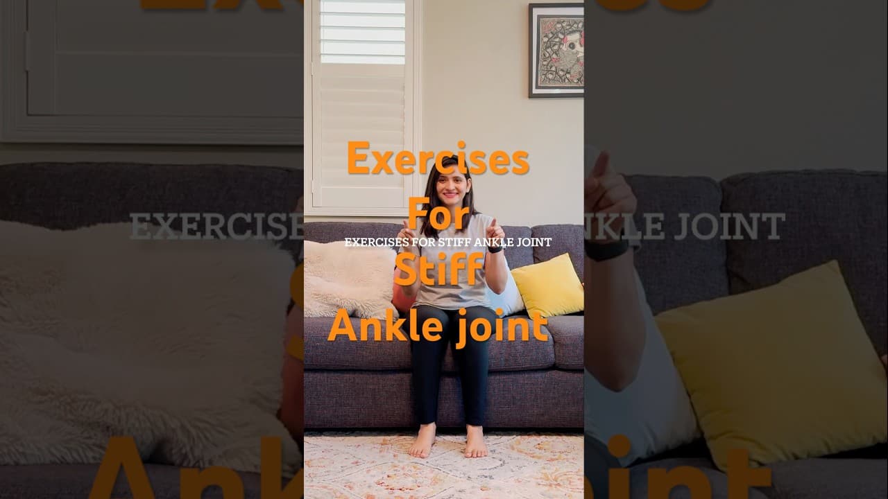 Improve Ankle Mobility: Exercises for a Stiff Ankle