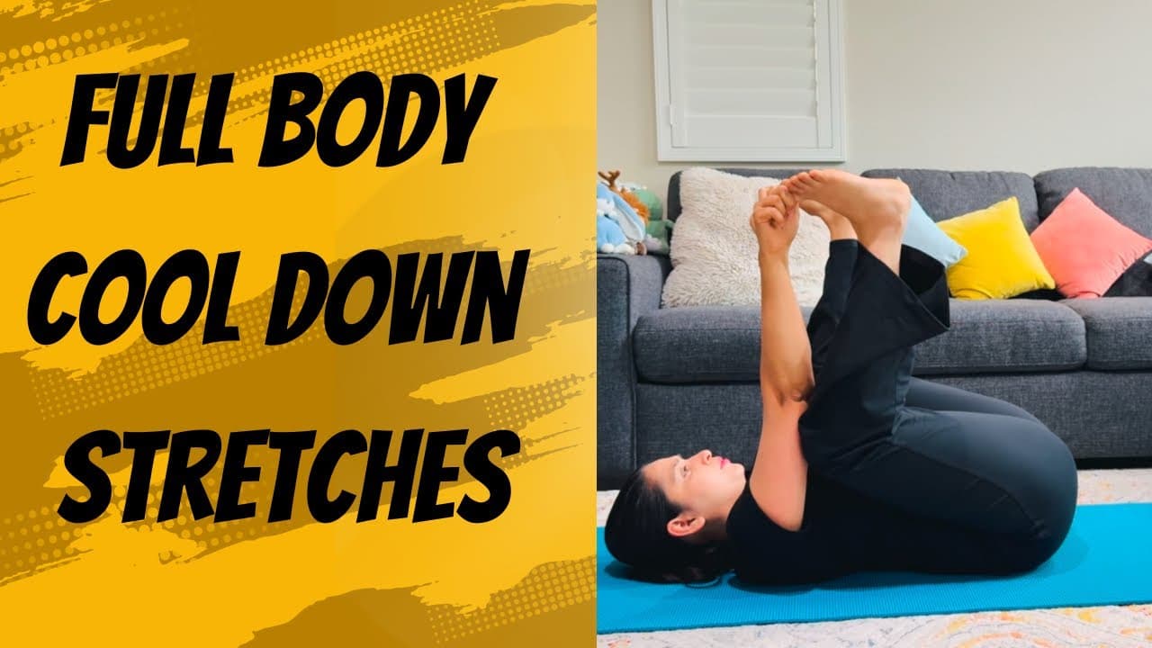 Full Body Cool Down Stretches | Relax & Recover | Cool Down With Me