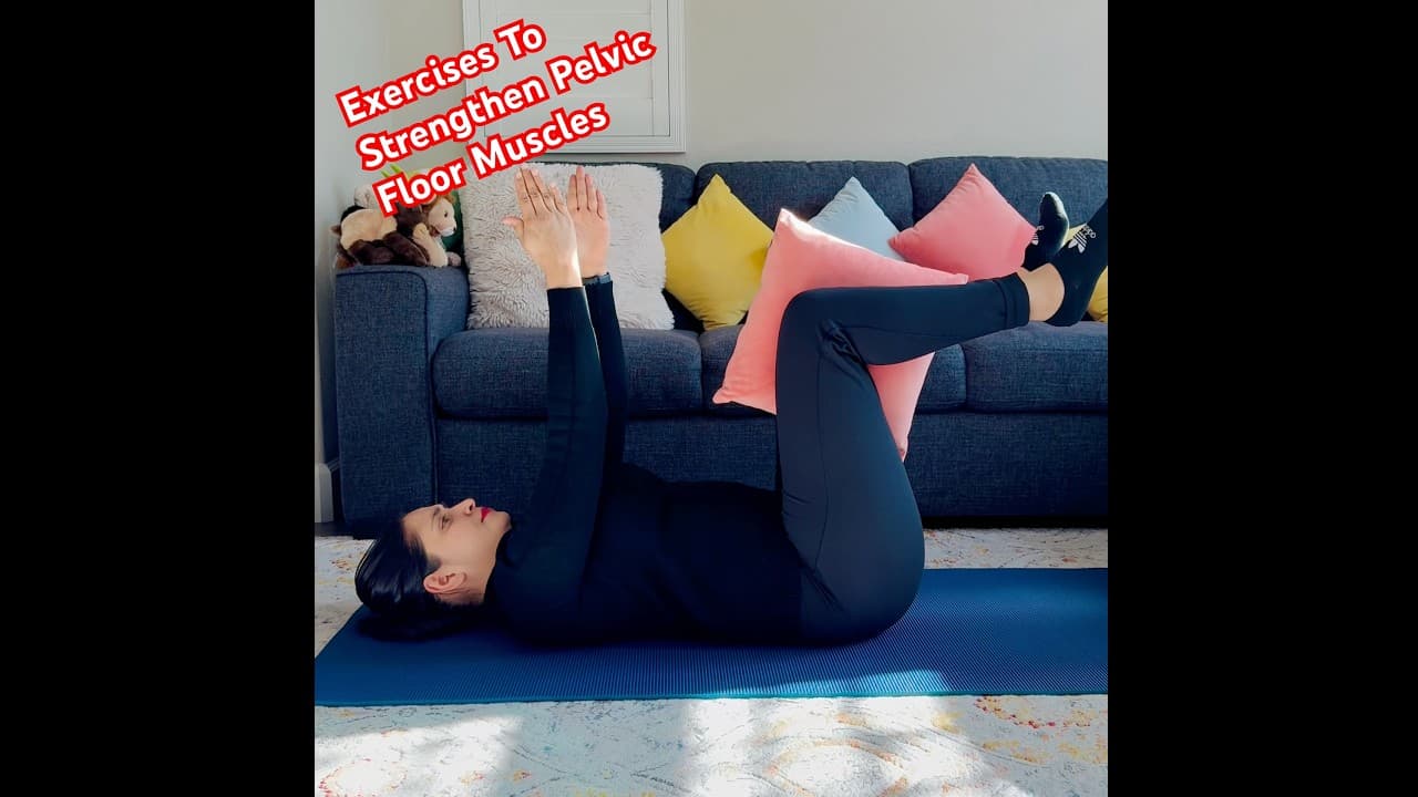 How to Strengthen Your Pelvic Floor Muscles | Easy At-Home Exercises