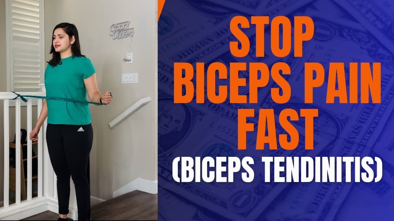 Biceps Pain? Try These Exercises For Relief |Biceps Tendinitis | Pain in Front of the Shoulder