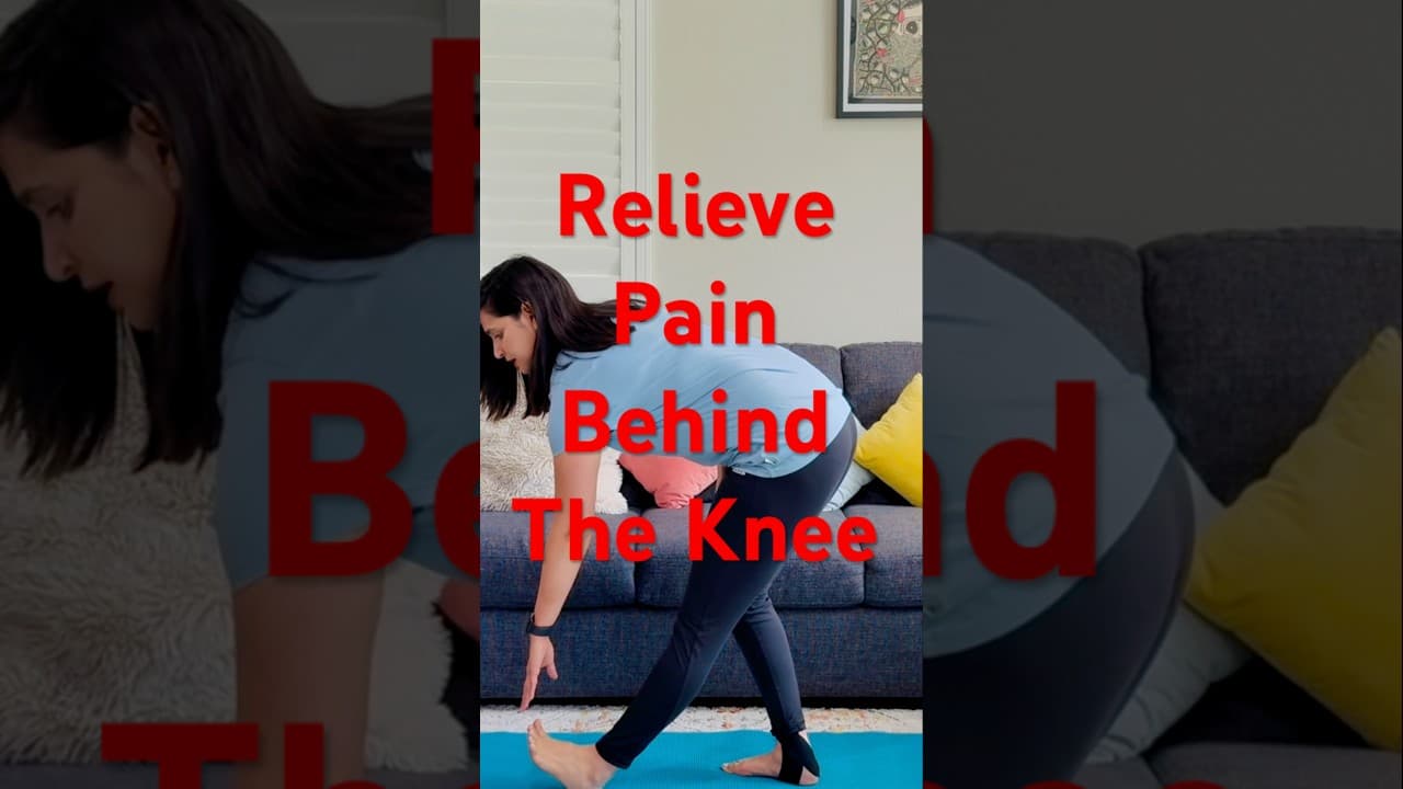 Top Exercises to Relieve Pain Behind the Knee | Strength & Stretch Routine