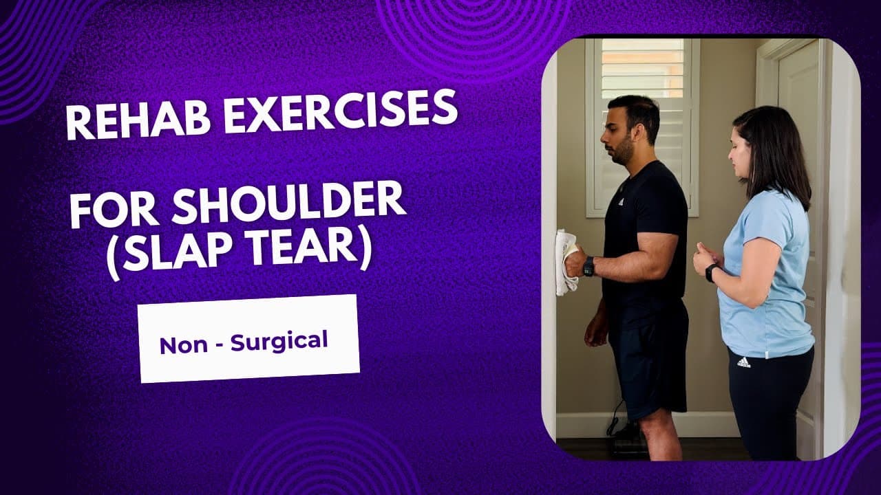 SLAP Tear Rehab: Best Exercises for Shoulder Recovery & Strength | Physical Therapy for Rotator Cuff