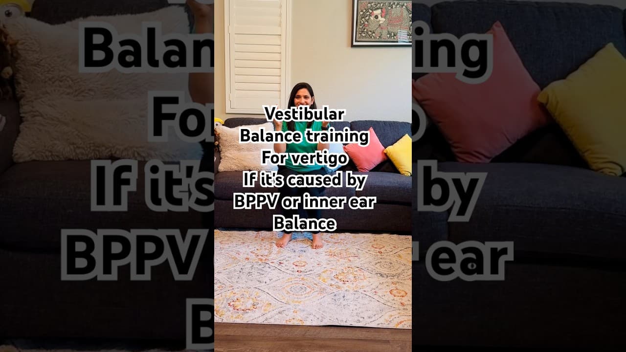 Get Your Balance Back – Vertigo Exercises That Work!