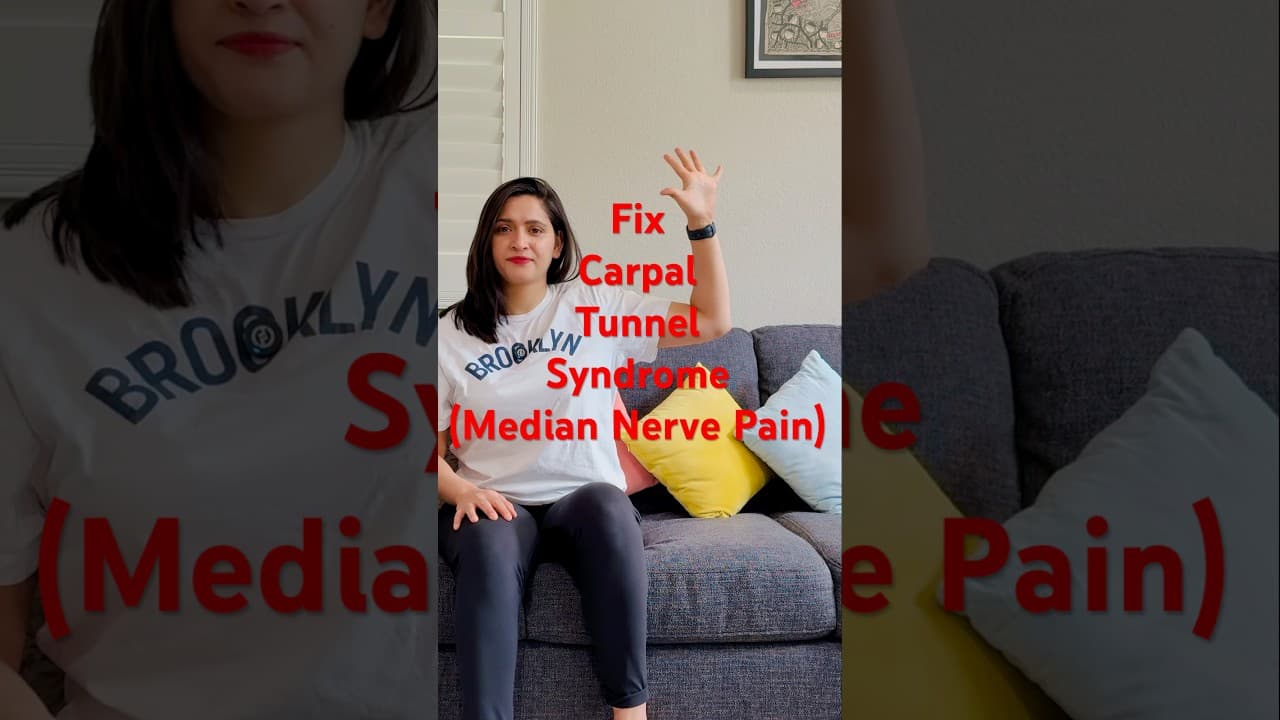 Best Exercises for Carpal Tunnel Syndrome | Relieve Median Nerve Pain Naturally