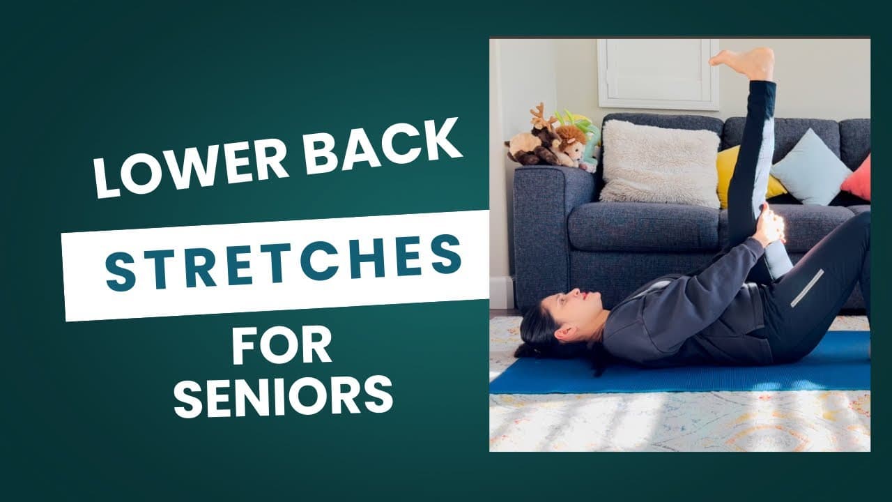 Effective Stretches for Lower Back Pain Relief | Senior-Friendly Routine