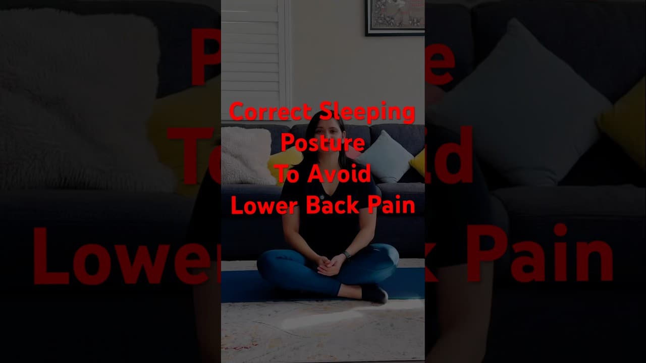 Best Sleeping Postures to Prevent Lower Back Pain | Wake Up Pain-Free!