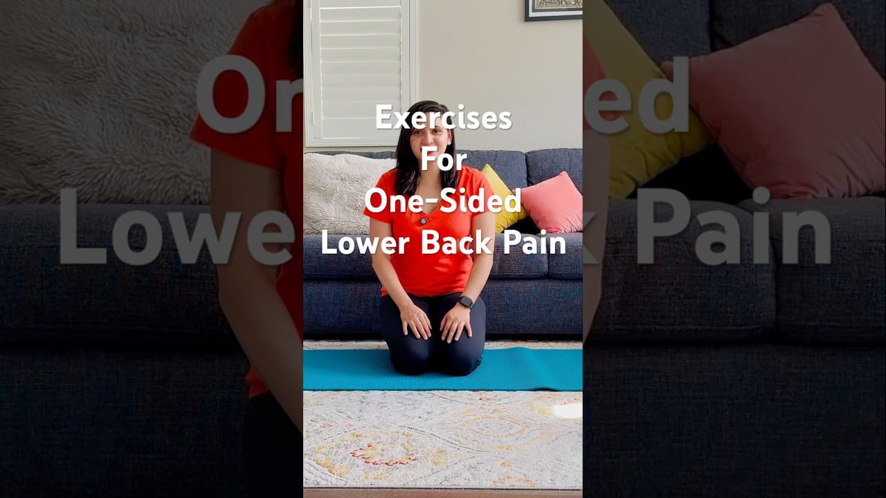 Best Exercises for One-Sided Lower Back Pain Relief
