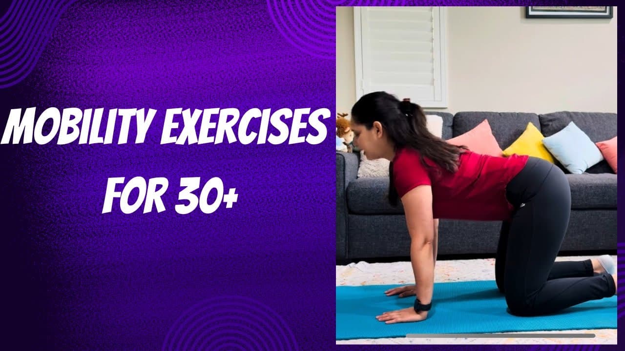 Stay Strong & Mobile! 🏃‍♂️💪 Mobility Exercises for 30+ to Keep You Moving with Ease!