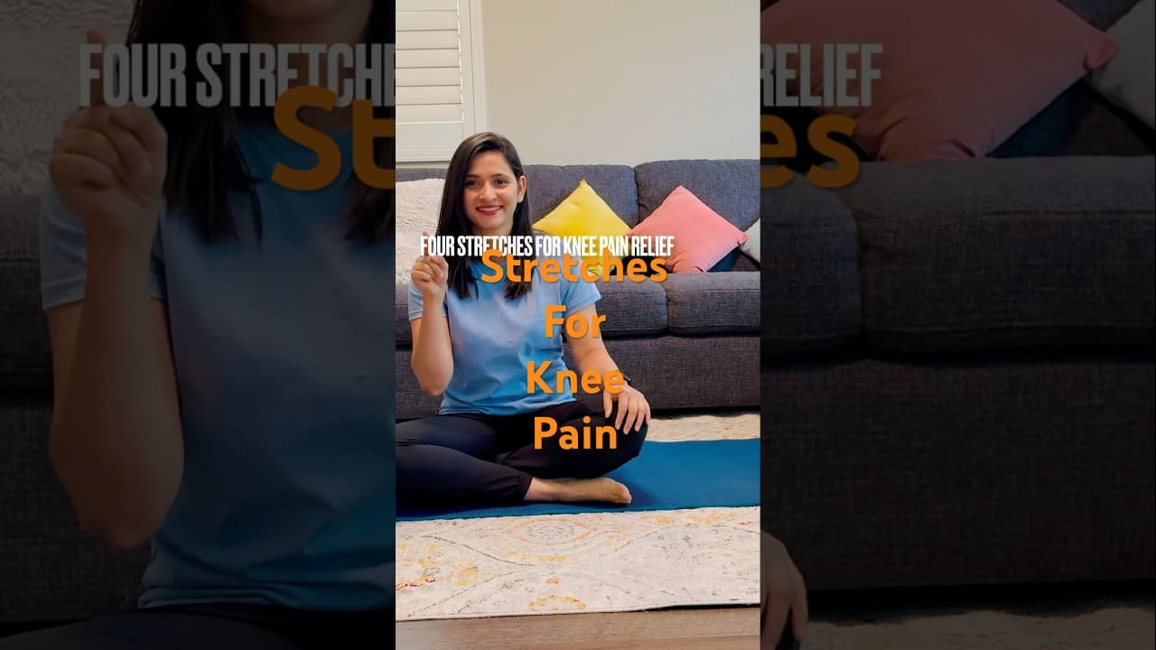 4 Easy Stretches to Relieve Knee Pain Fast