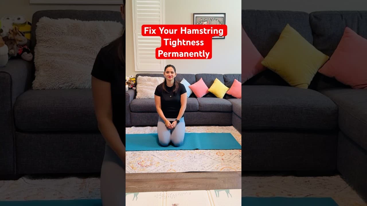 Tight Hamstrings? Do These 5 Exerciss Daily and Fix It Forever