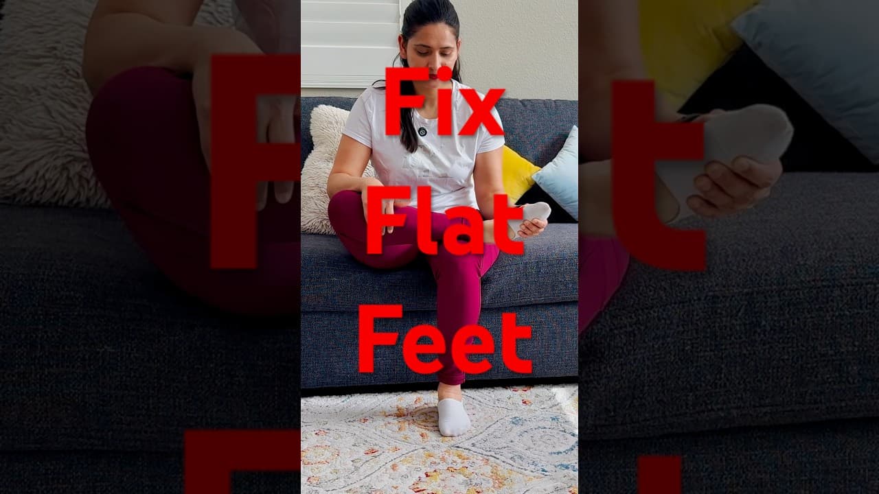 Fix Flat Feet FAST! 🔥 Top Exercises for Stronger Arches & Pain-Free Walking!