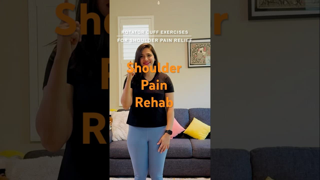 Top 3 Rotator Cuff Exercises for Shoulder Pain | Physical Therapist Recommended