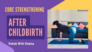 Postpartum Fitness: Core Exercises for a Stronger You| Workout With Me