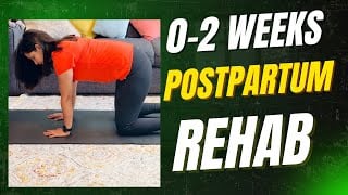Postpartum Rehab 0–2 Weeks | Safe Exercises to Heal & Recover After Delivery