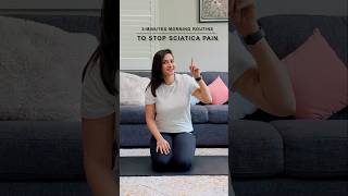3-Minute Morning Routine to Stop Sciatica Pain Fast! #rehabexercises #physicaltherapy #mobility