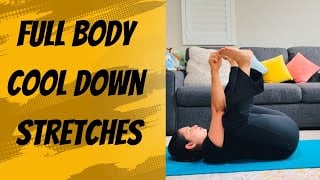 Full Body Cool Down Stretches | Relax & Recover | Cool Down With Me