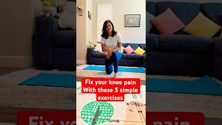 Fix Your Knee Pain: 5 Best Simple Moves