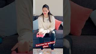 Strengthen and stretch to ease golfer’s elbow! Targeted exercises for relief.