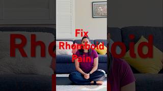 Fix Rhomboid Pain Fast: Easy Exercises for Upper Back Relief