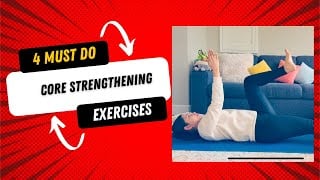 🔥 4 MUST-DO Core Exercises for a Stronger Core (No Equipment!)